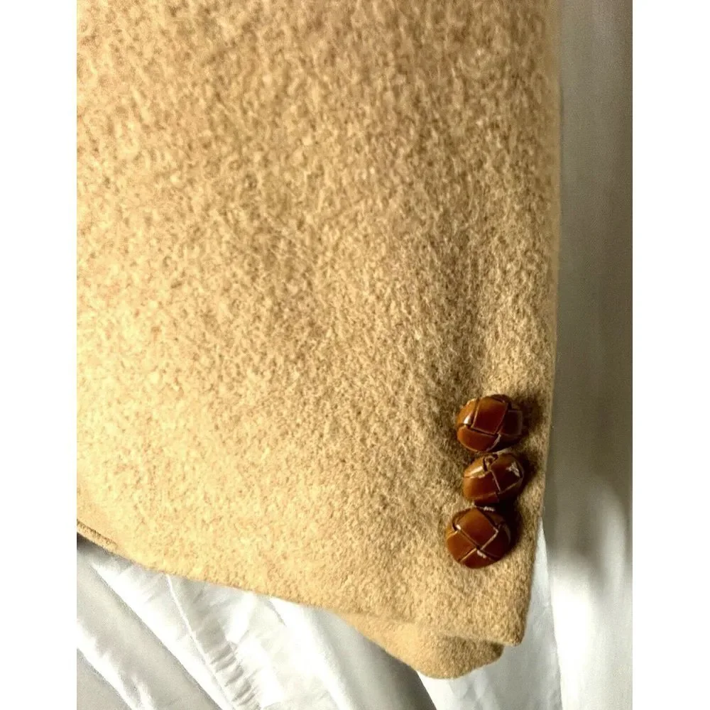 VTG Jos A Bank Executive 100% Camel Hair‎ Blazer Sport Coat Classic Mens 42R EUC